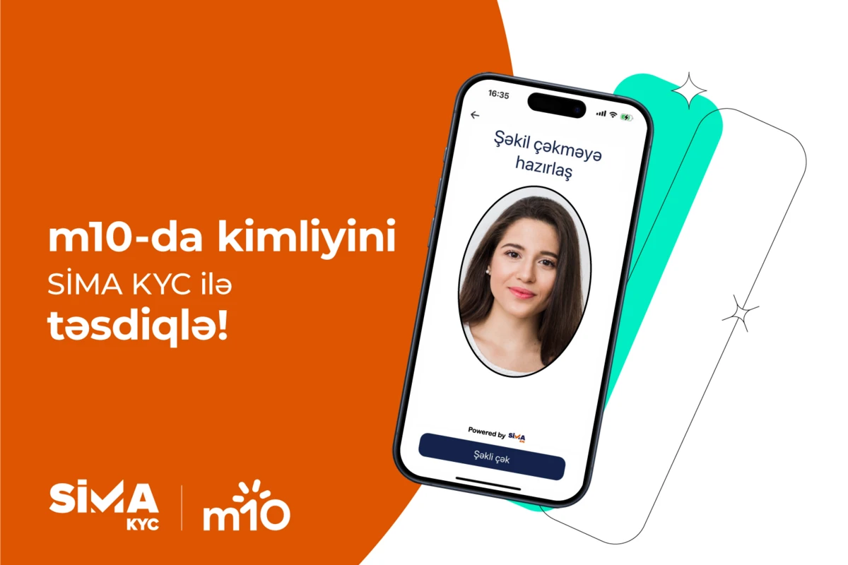SİMA KYC ilə m10-da kimliyini təsdiqlə!