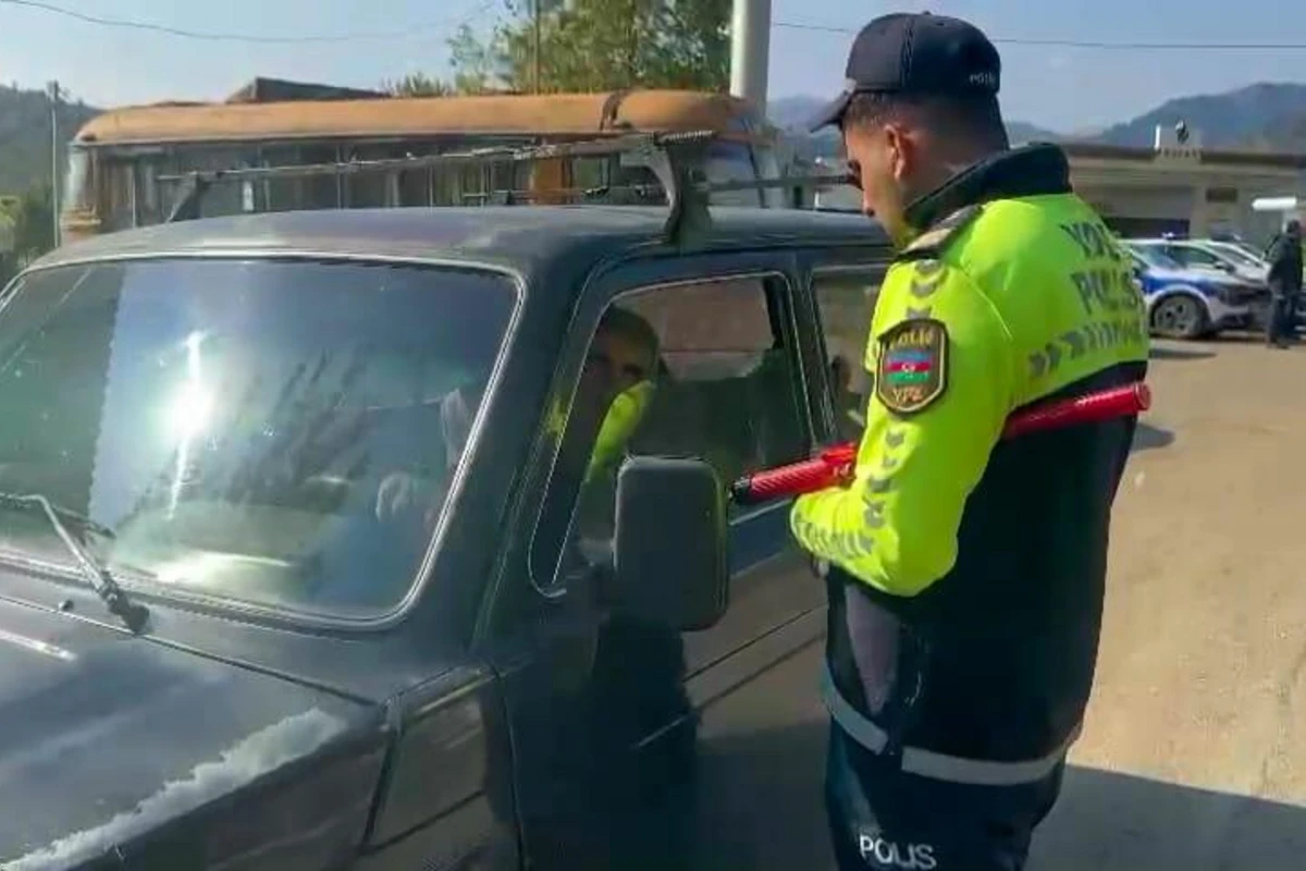Kobud qayda pozan sürücülər CƏRİMƏLƏNDİ - FOTO