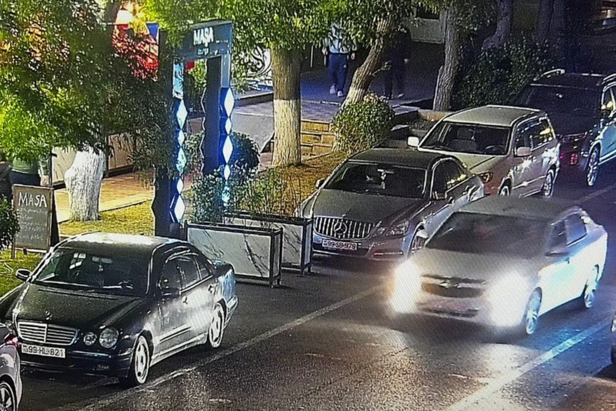 Bakıda yolu zəbt edən restoran sahibi cəzalandırılıb