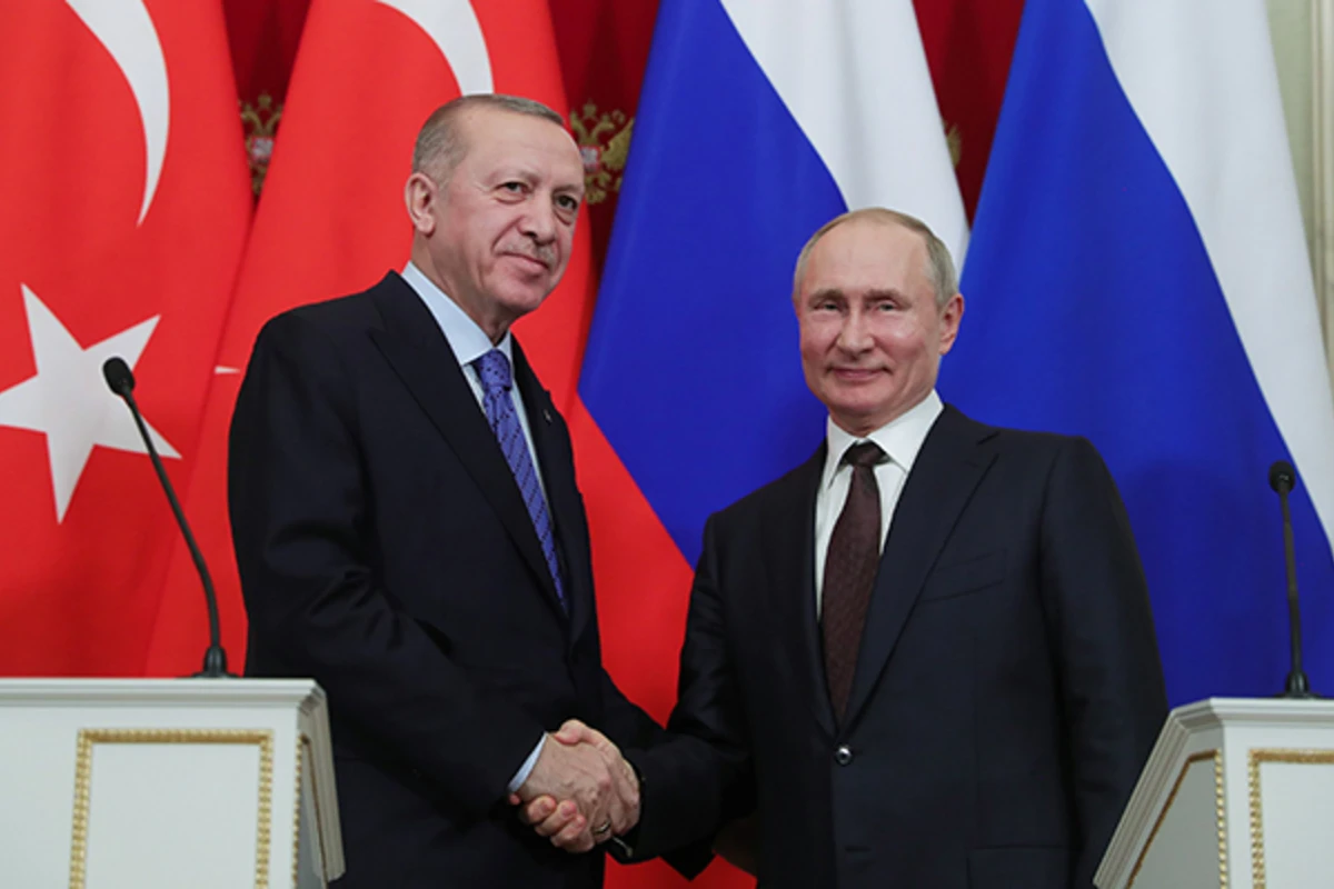 Ərdoğan və Putin Yaxın Şərqdəki durumu müzakirə edib