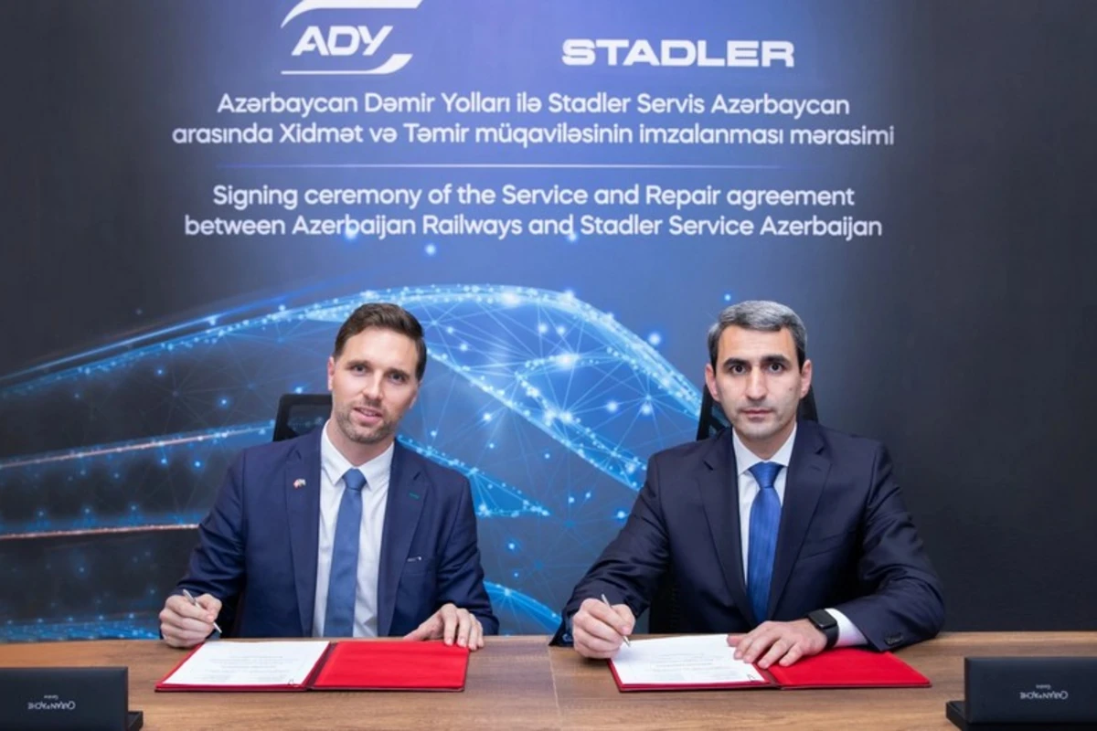 “Stadler” Azərbaycanda Regional Servis Mərkəzinin yaradılmasına investisiya yatıracaq - FOTO