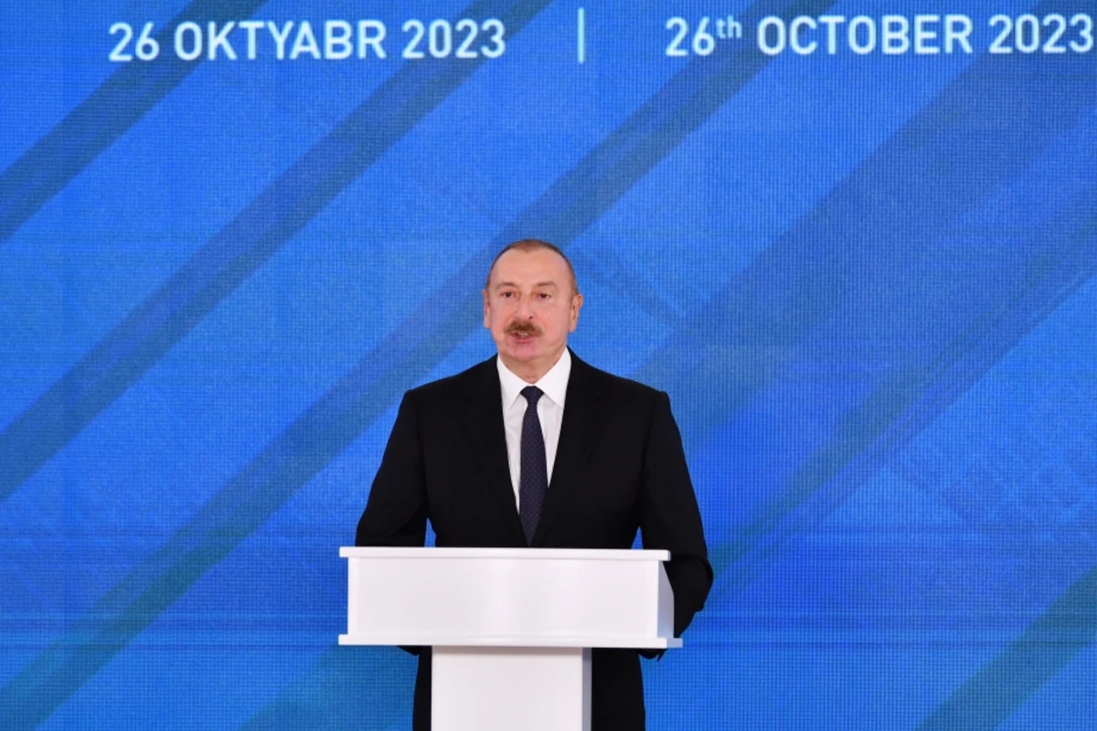 Prezident: Növbəti illərdə biz milli enerji şəbəkəmizi gücləndirəcək dövlət proqramını icra etməyi planlaşdırırıq
