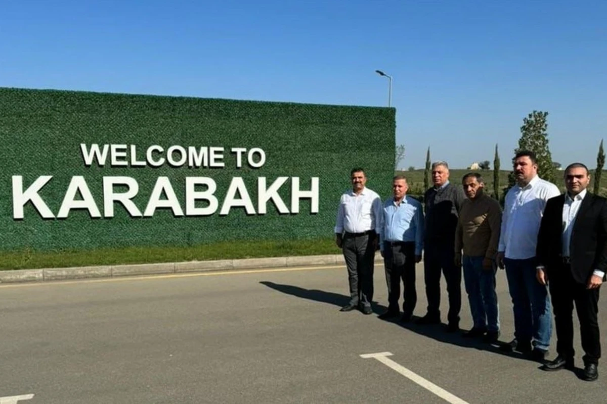 İraq parlamentinin deputatları Şuşa şəhərində olublar - FOTO