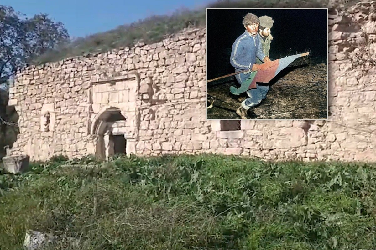 Qəhrəmanımız Natiq Qasımovun təkbaşına vuruşduğu məbəddən İLK GÖRÜNTÜLƏR - VİDEO Qəhrəmanımız Natiq Qasımovun təkbaşına vuruşduğu məbəddən İLK GÖRÜNTÜLƏR - VİDEO