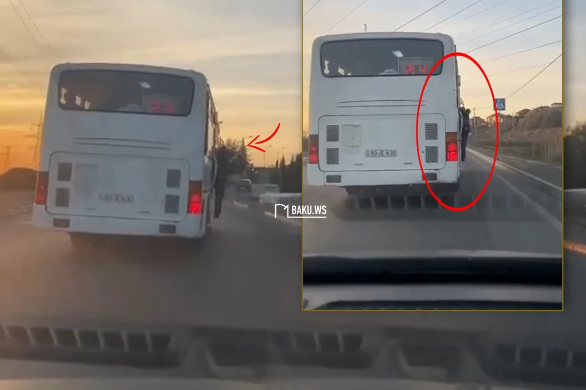 Bakıda sərnişinlərin həyatını heçə sayan avtobus sürücüsü ilə bağlı XƏBƏRDARLIQ - YENİLƏNİB - VIDEO