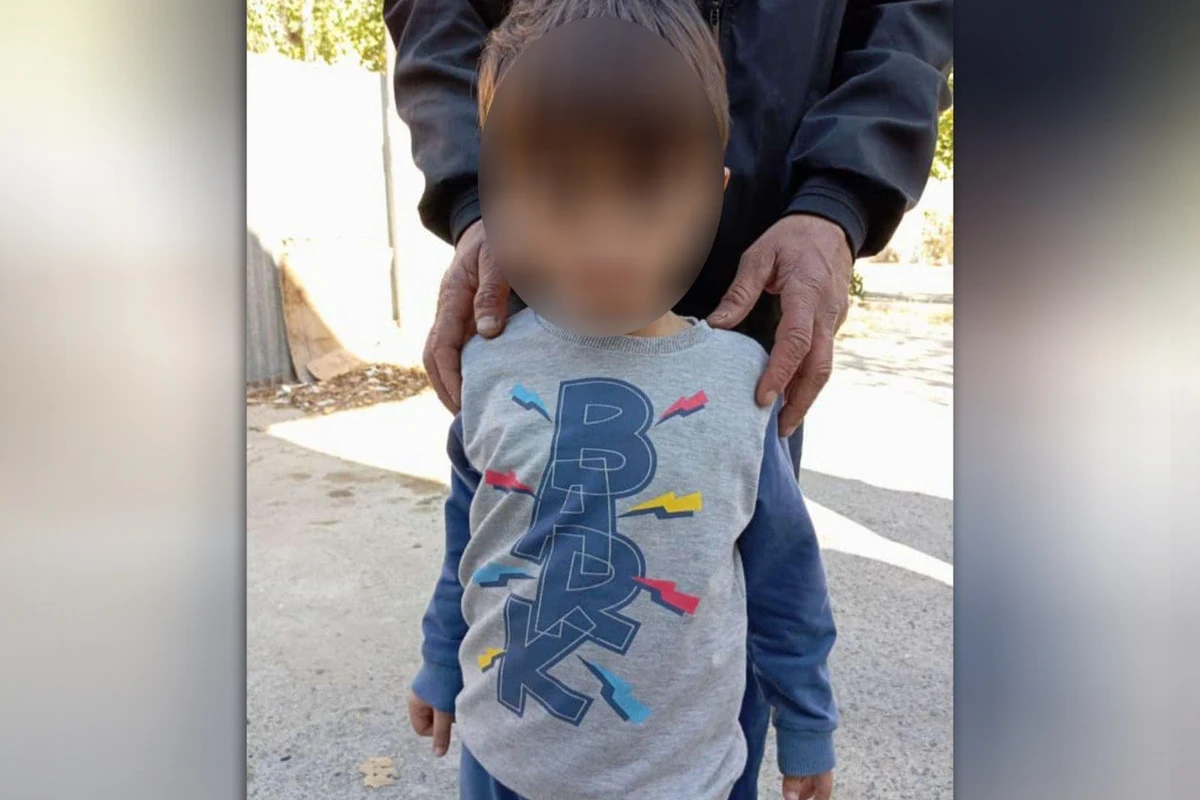Bakıda məktəb yaxınlığından tapılan azyaşlı valideynlərinə təhvil verilib - FOTO