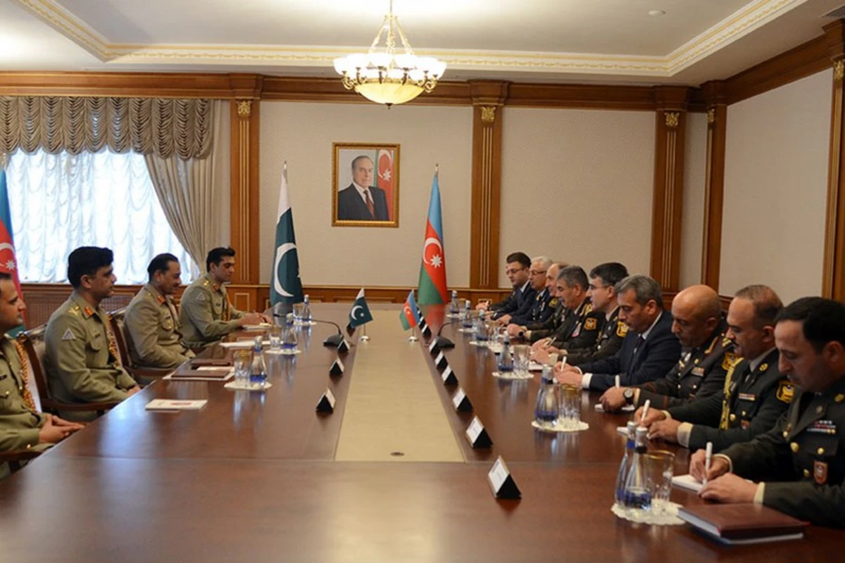 Azərbaycan ilə Pakistan arasında hərbi əməkdaşlıq məsələləri müzakirə edilib - FOTO/VİDEO