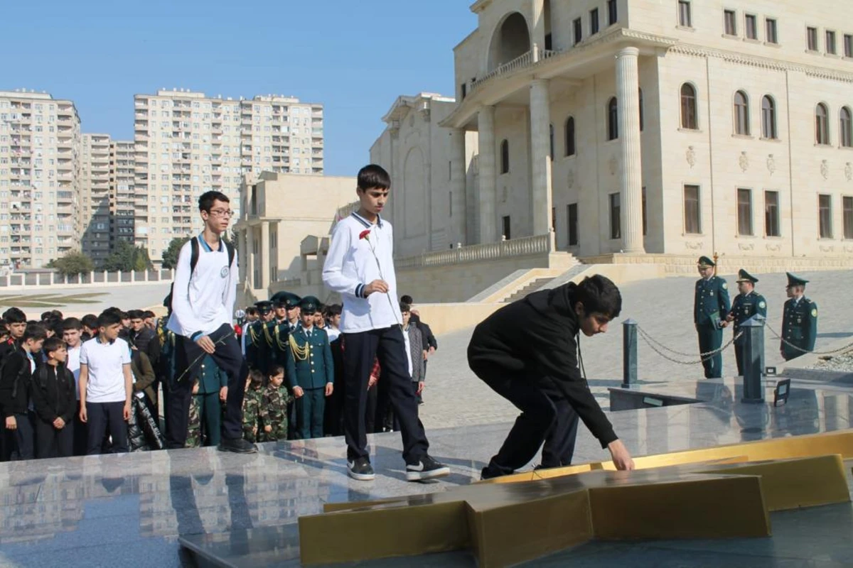 Dövlət Sərhəd Xidməti Akademiyasına ekskursiyaları təşkil edilib - FOTO
