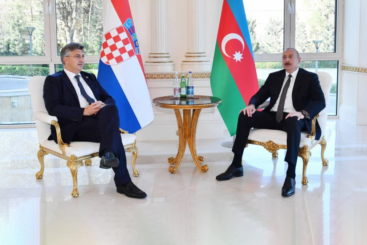 Azərbaycan Prezidenti Xorvatiyanın Baş naziri ilə regional məsələləri müzakirə edib - YENİLƏNİB