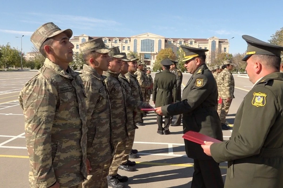 Əlahiddə Ümumqoşun Orduda növbəti buraxılış mərasimi keçirilib - FOTO