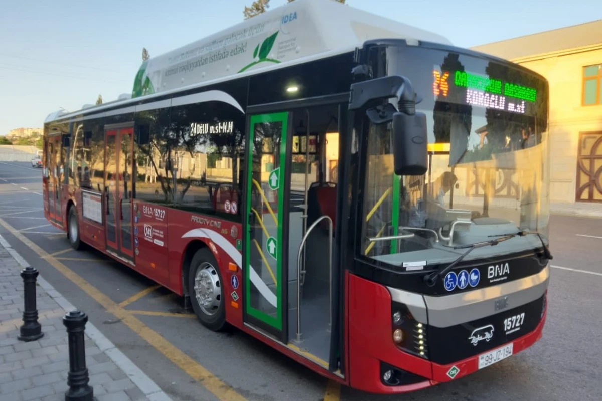 Sabah Bakıda bu avtobusunların hərəkət sxemi dəyişdiriləcək