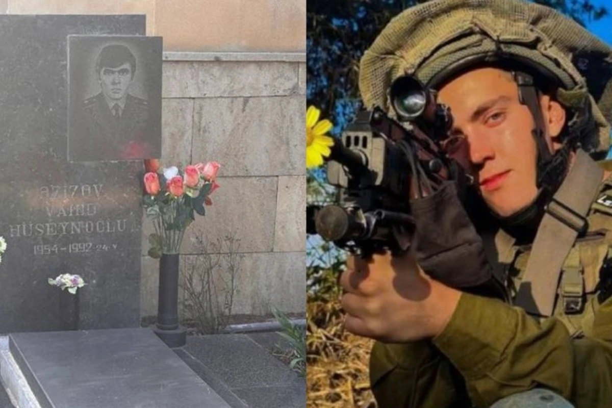 Дед погибшего в боях с ХАМАС солдата - шехид Карабахской войны
