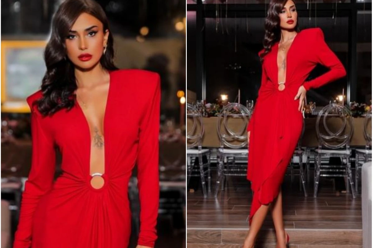 Pərvin Abıyevanın 3243 AZN-LİK CAZİBƏDAR GEYİMİ - FOTO