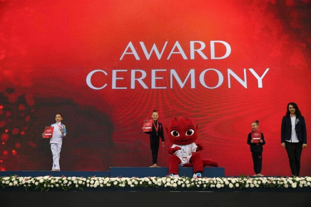Bədii gimnastika üzrə 2-ci beynəlxalq Ocaq kuboku təşkil edildi - FOTO