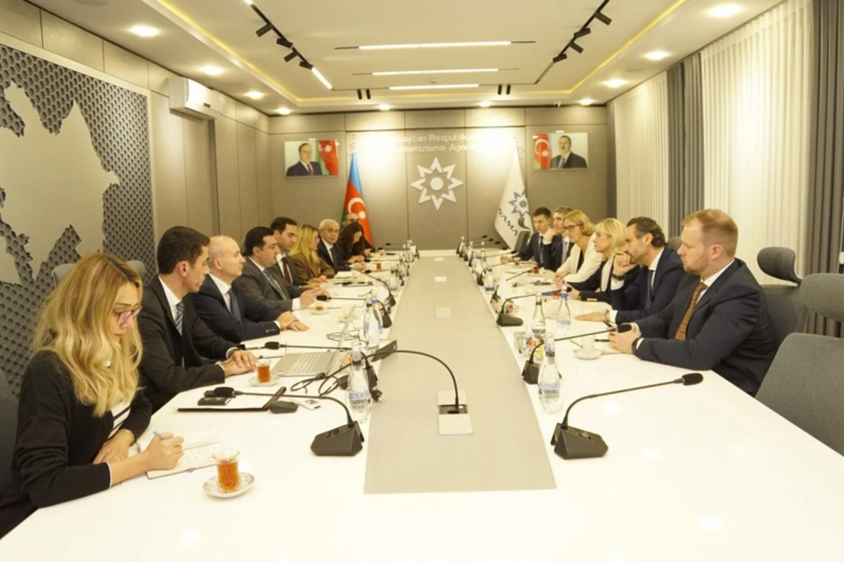ATƏT PA prezidenti Azərbaycanın üzləşdiyi mina problemi ilə bağlı məlumatlandırıldı - FOTO