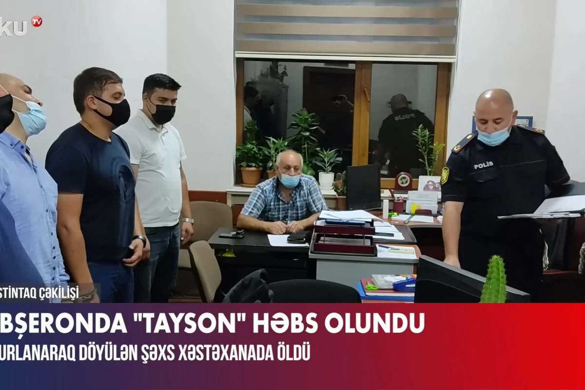 Qol gücü “Tayson”u həbsə apardı: Amansız qətlin dəhşətli TƏFƏRRÜATI - VİDEO
