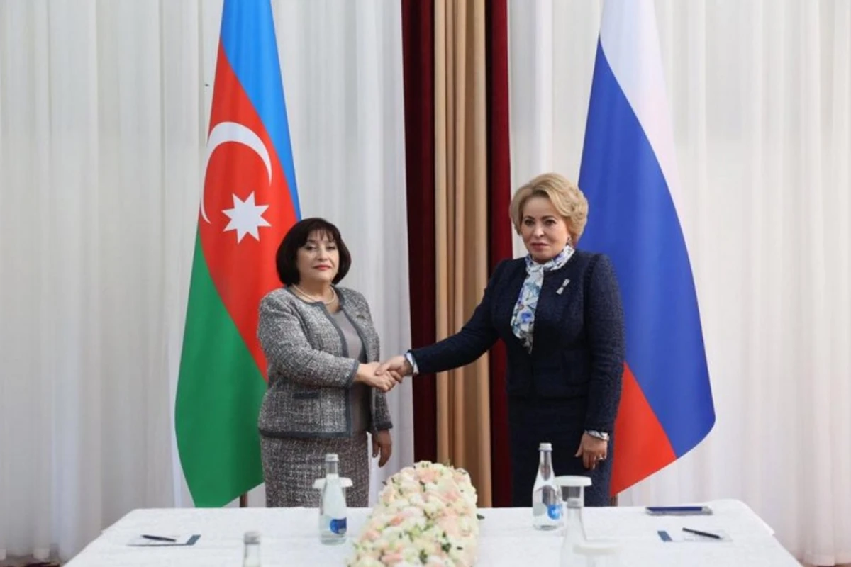 Sahibə Qafarova Valentina Matviyenko ilə ikitərəfli və çoxtərəfli formatlarda əməkdaşlığı müzakirə edib - FOTO