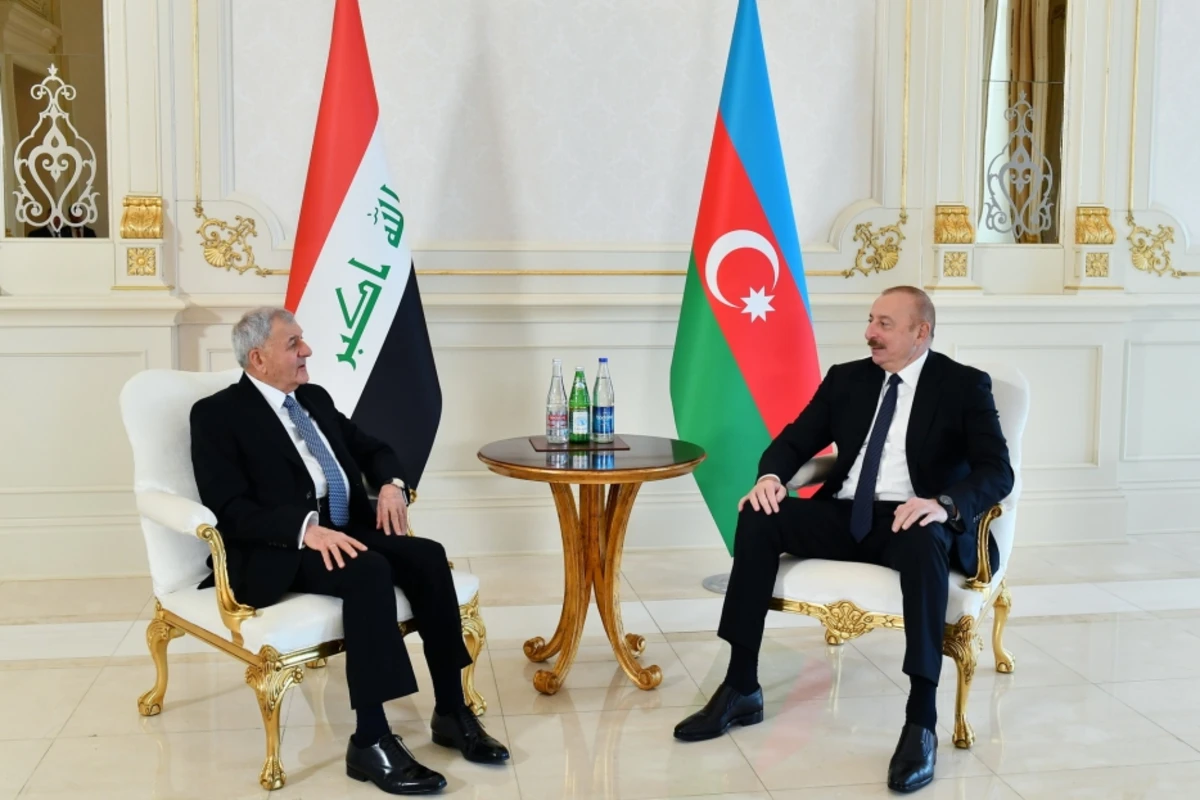 Azərbaycan və İraq prezidentlərinin təkbətək görüşü keçirilib - YENİLƏNİB - FOTO
