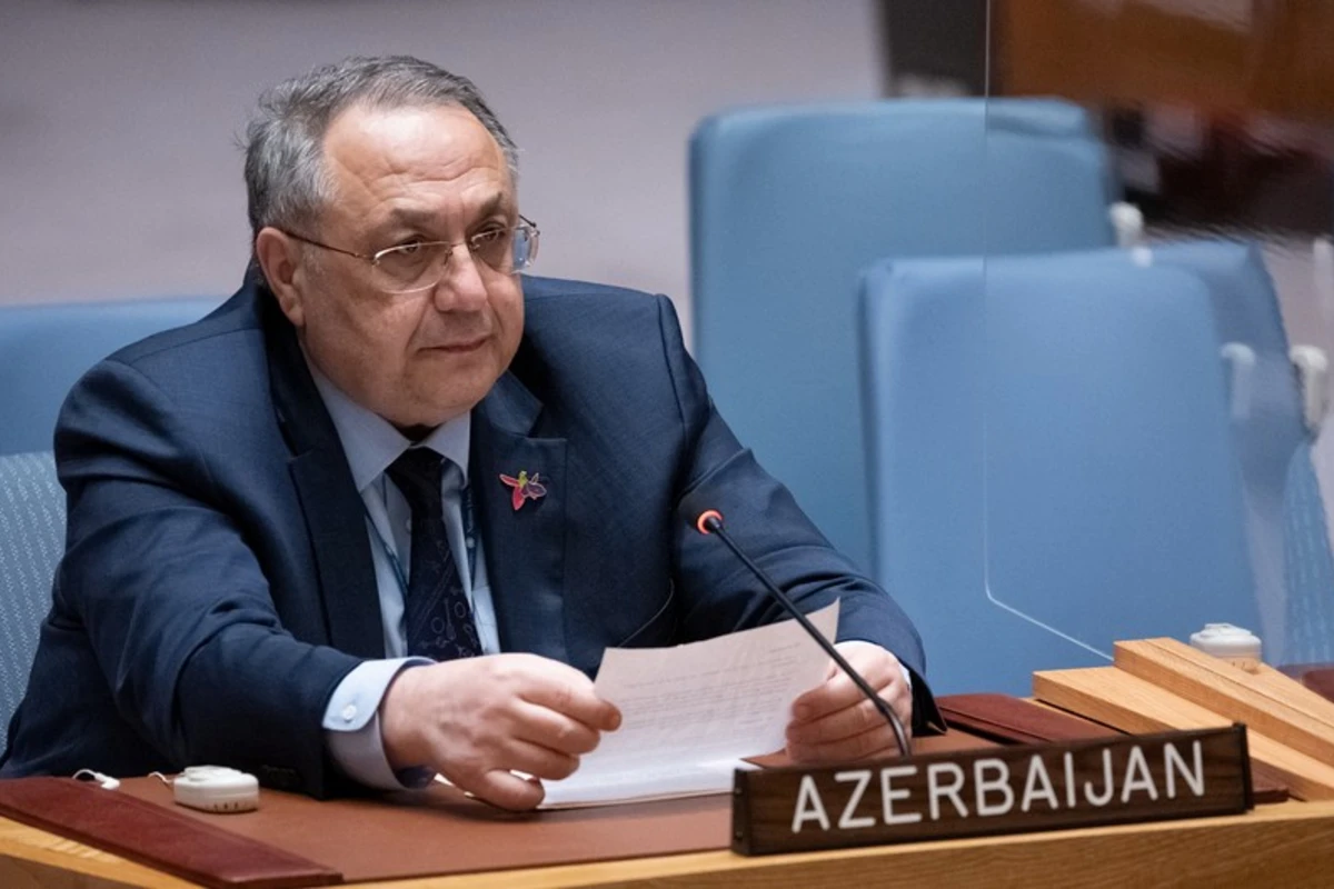 Посол Азербайджана в ООН выступил с заявлением в Совбезе