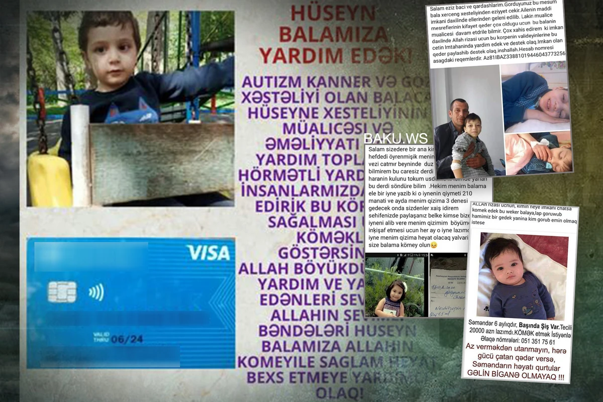 Dövlət Agentliyinin sədri sosial şəbəkələrdə maddi yardım elanı paylaşanlara çağırış edib