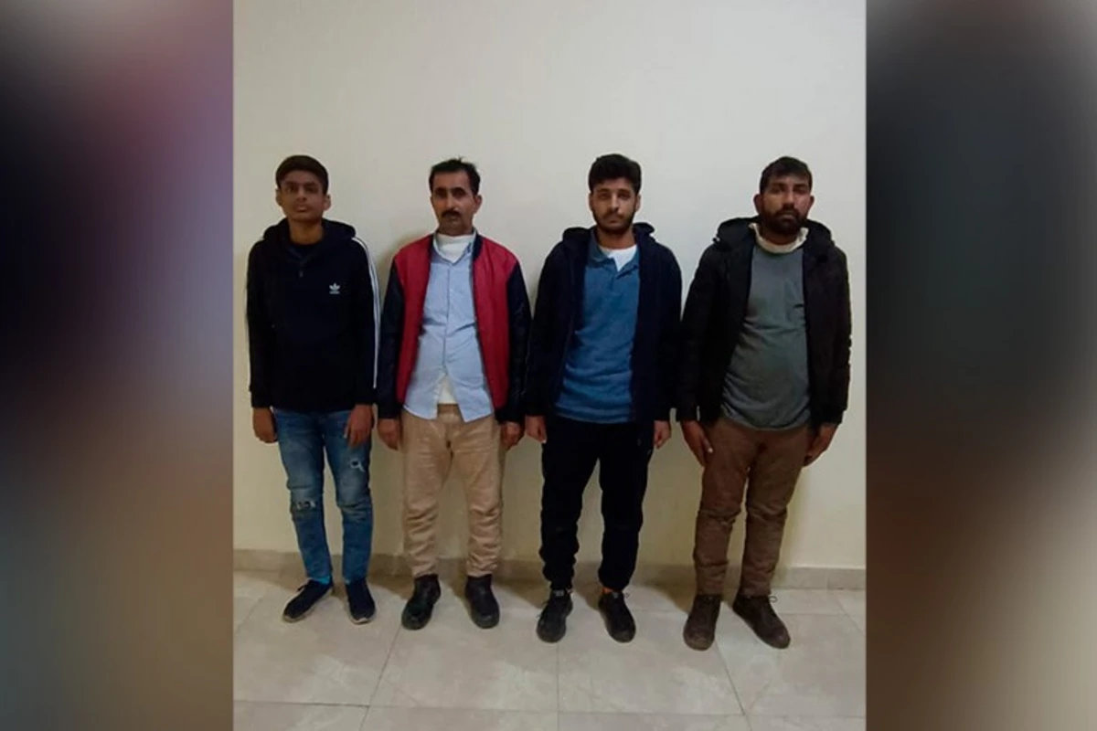 Azərbaycandan qanunsuz şəkildə Rusiyaya getmək istəyən pakistanlılar saxlanılıb