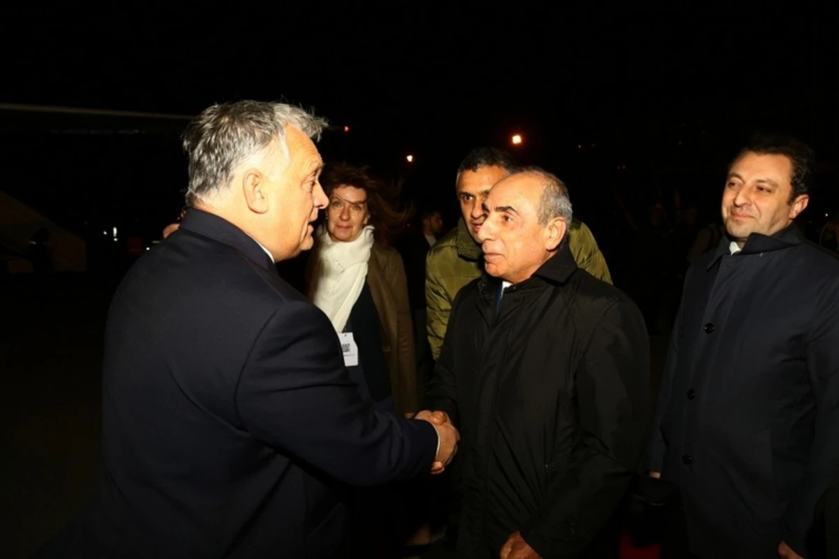 Macarıstanın Baş naziri Viktor Orban Azərbaycana işgüzar səfərə gəlib