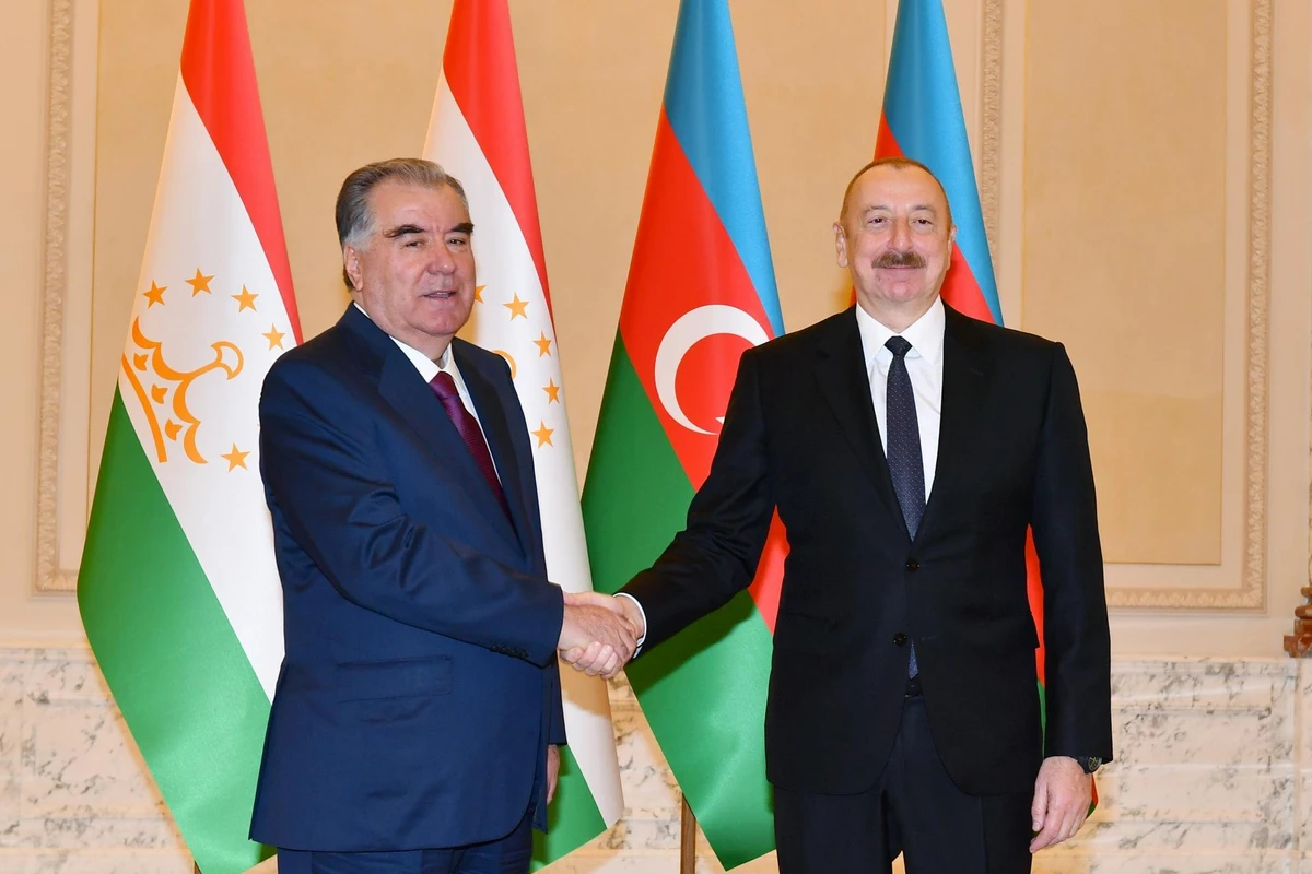 Azərbaycan və Tacikistan prezidentlərinin görüşü olub - YENİLƏNİB - FOTO
