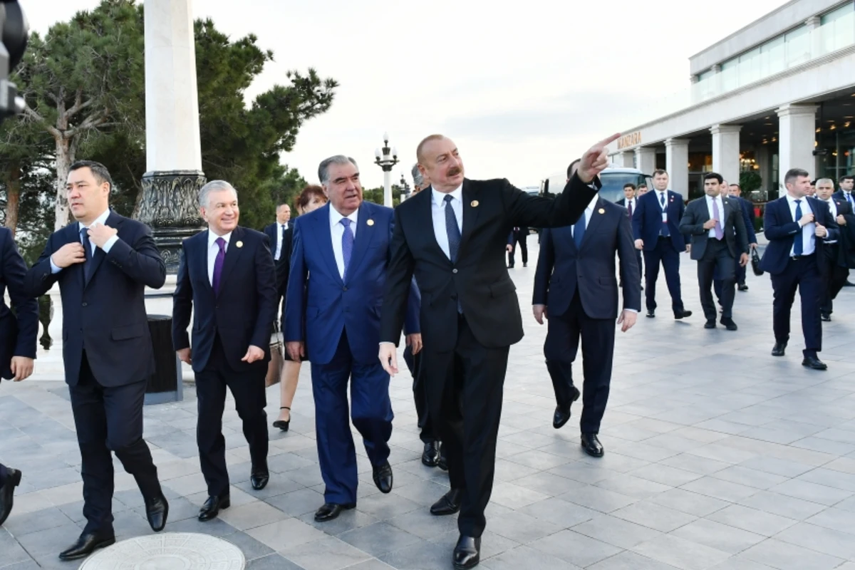 SPECA-nın Zirvə görüşündə iştirak edən dövlət və hökumət basçılarının şərəfinə İlham Əliyevin adından rəsmi nahar verilib - FOTO