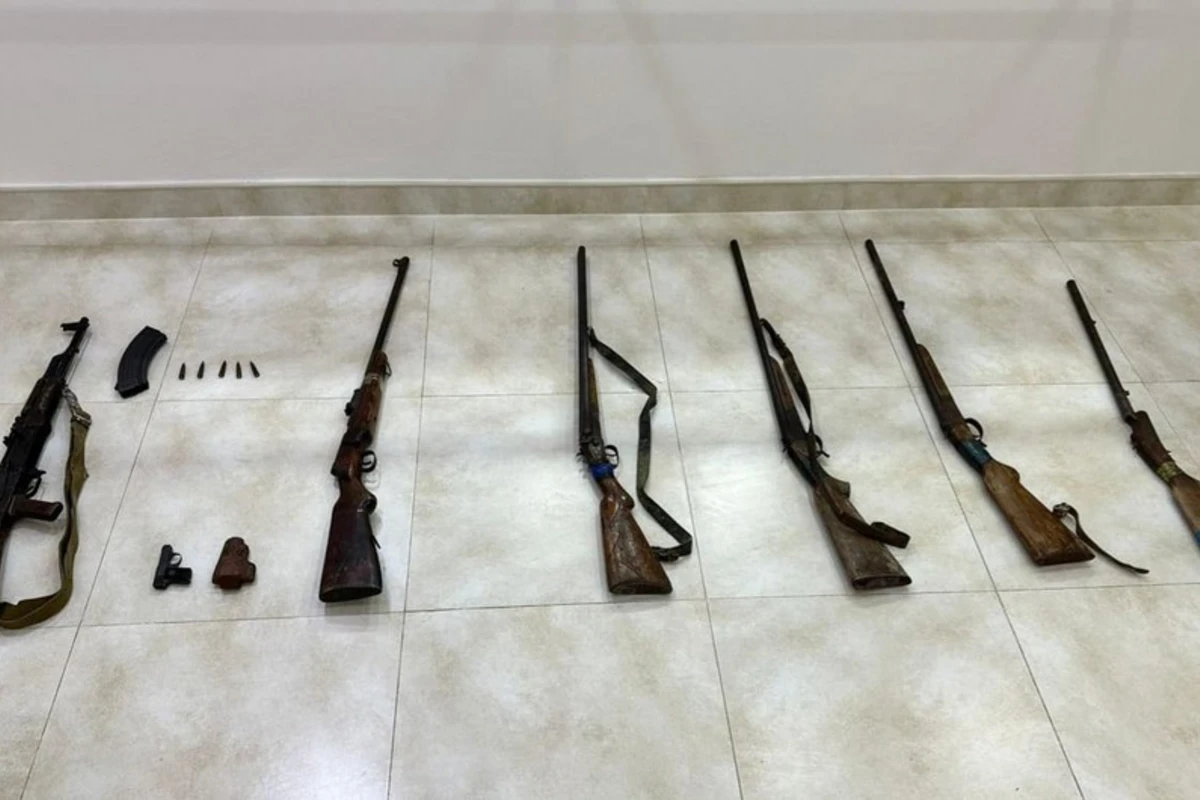 В Агджабединском районе сотрудниками полиции обнаружено огнестрельное оружие