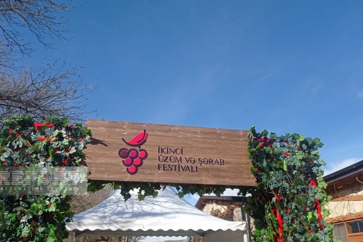 Şamaxıda II Üzüm və Şərab Festivalı keçirilir - FOTO