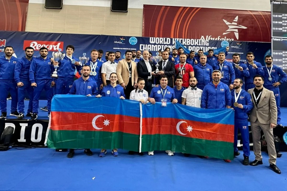 Азербайджанские кикбоксеры установили рекорд на чемпионате мира