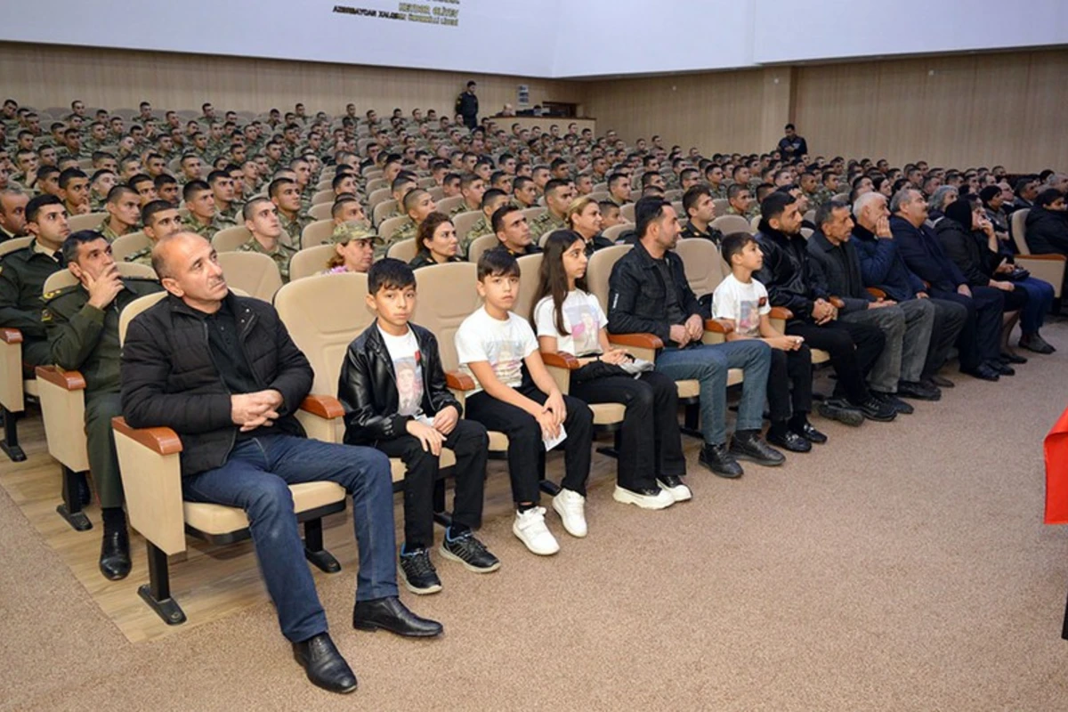 Şəhid Mayis Yaqubovun xatirəsinə həsr olunan anım mərasimi keçirilib - FOTO