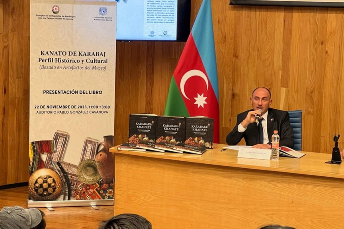 Meksikada “Qarabağ xanlığı: Tarixi və mədəni kimlik” kitabının təqdimatı keçirildi - FOTO