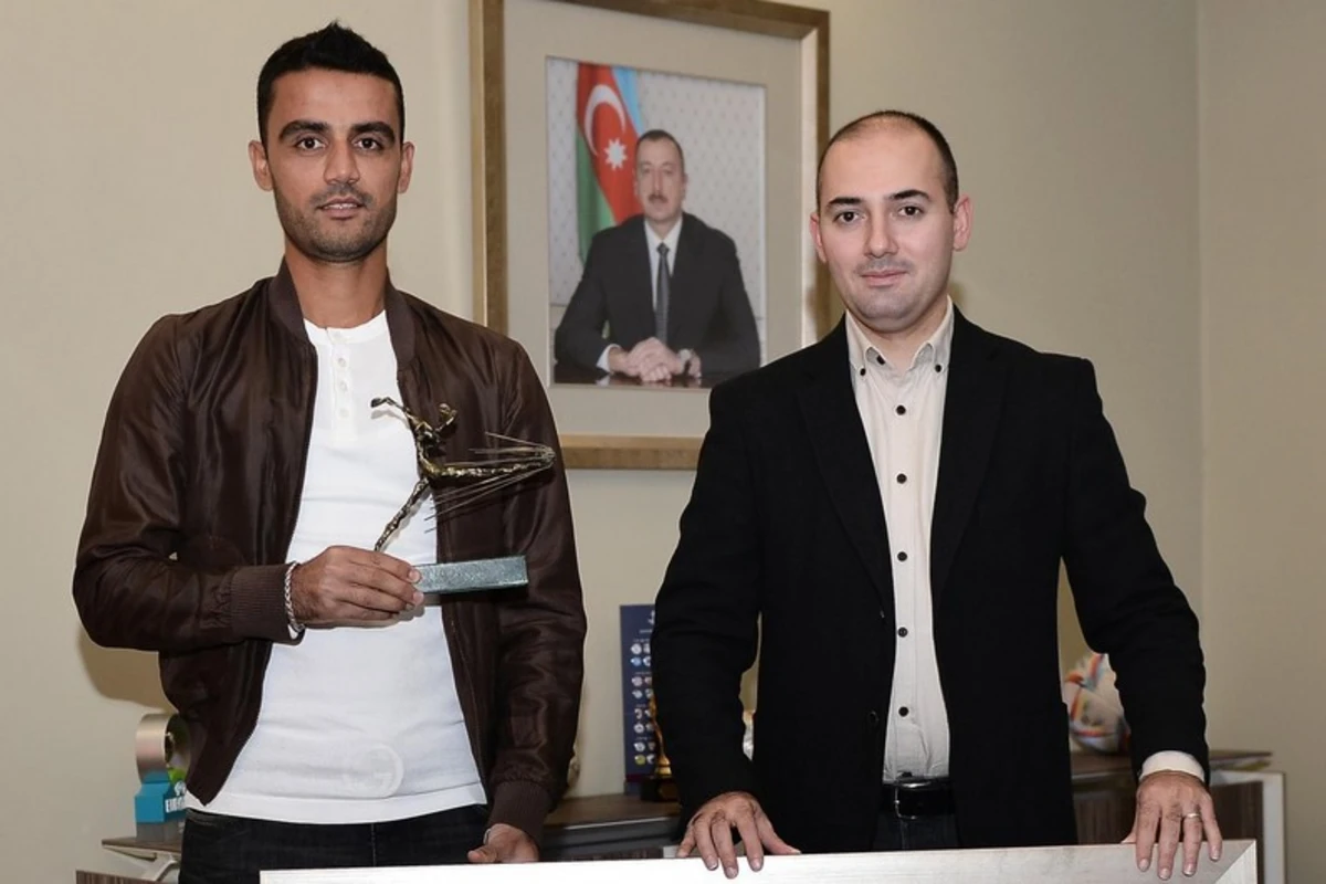 Azərbaycan millisinin sabiq futbolçusu AFFA-da təltif edildi