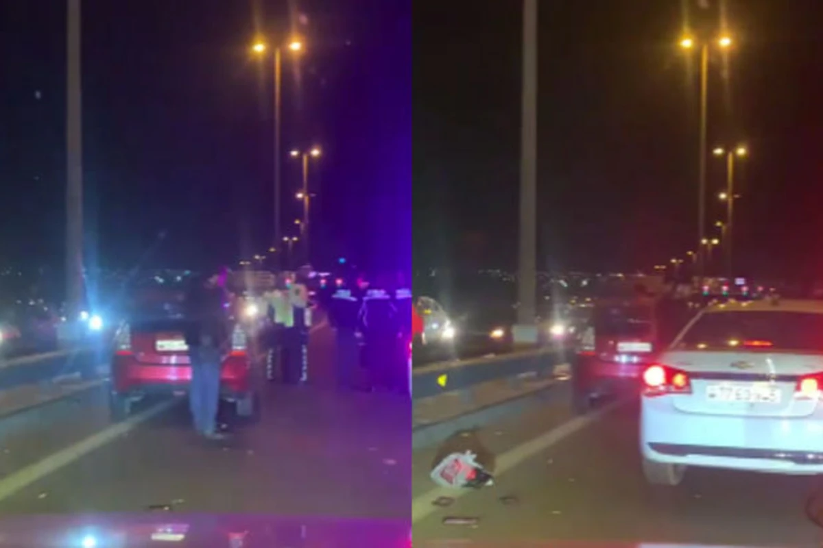 Bakıda “Toyota Prius” piyadanı vuraraq öldürdü - VİDEO