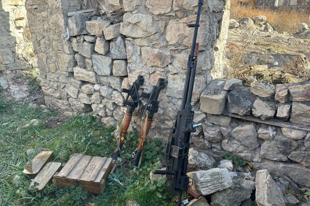 Qubadlıda silah-sursat aşkarlanıb