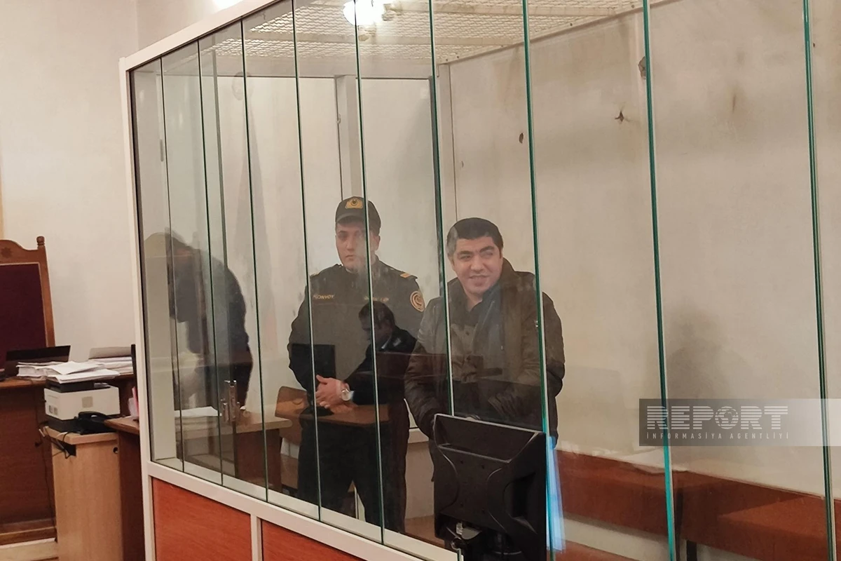 Mahir Ay Brat ləqəbli meyxanaçının məhkəmədən görüntüləri - FOTO