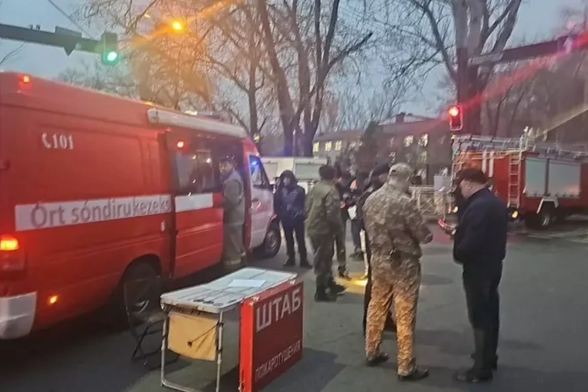 Стали известны некоторые подробности в связи с пожаром в хостеле в Алматы - ОБНОВЛЕНО + ФОТО