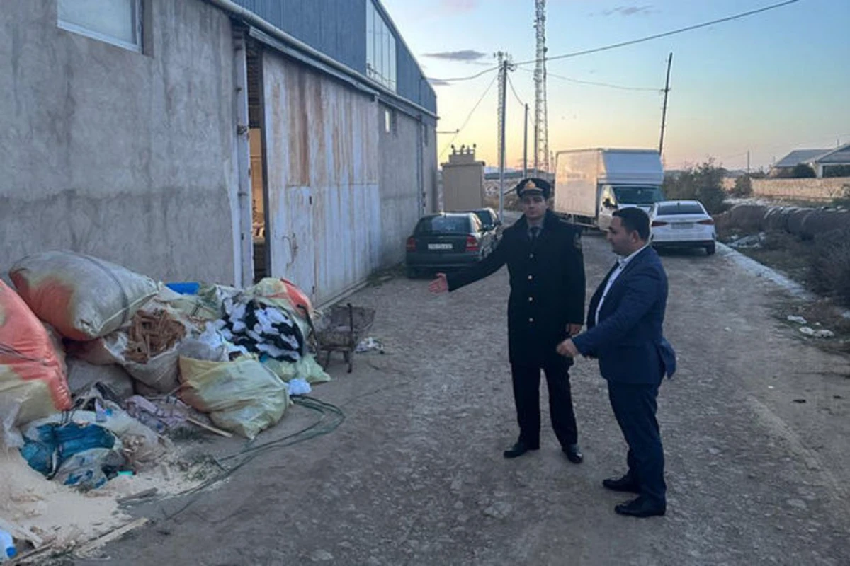 Azərbaycanda mebel sexinin sahibi cərimə edilib - FOTO