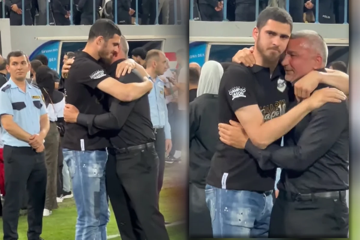 Qurban Qurbanovdan kövrələrək ayrıldığı futbolçusuna XÜSUSİ ZƏNG