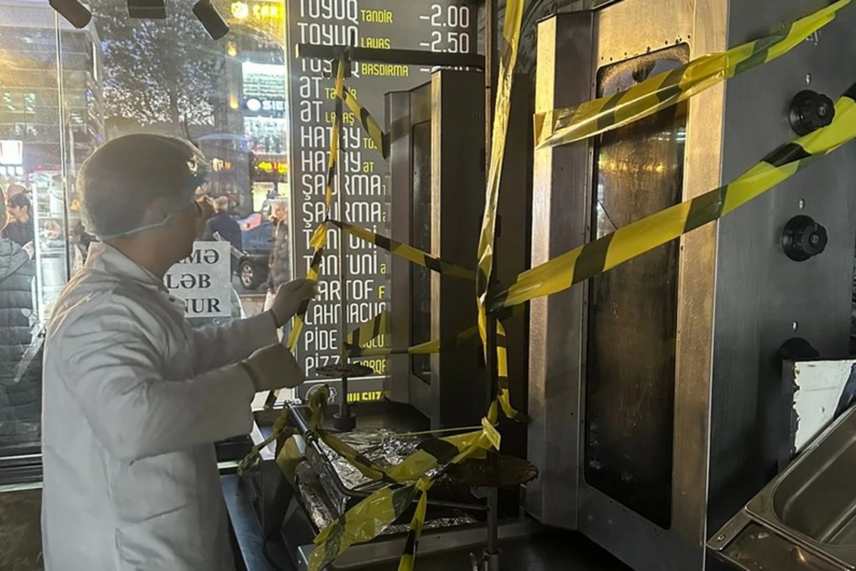 Bakıda bu dönərxanalar bağlandı - FOTO - SİYAHI