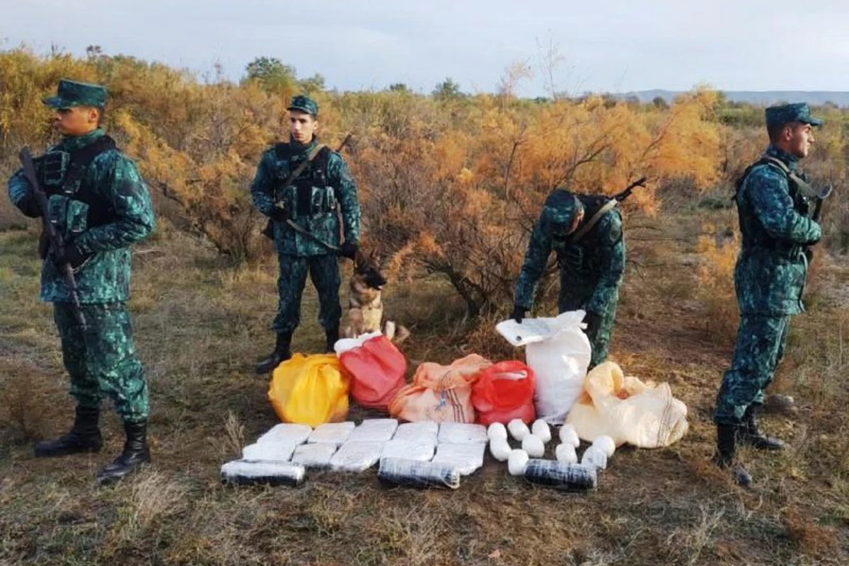 Ötən ay dövlət sərhədində 5,5 milyon manatlıq qaçaqmal ələ keçib - FOTO