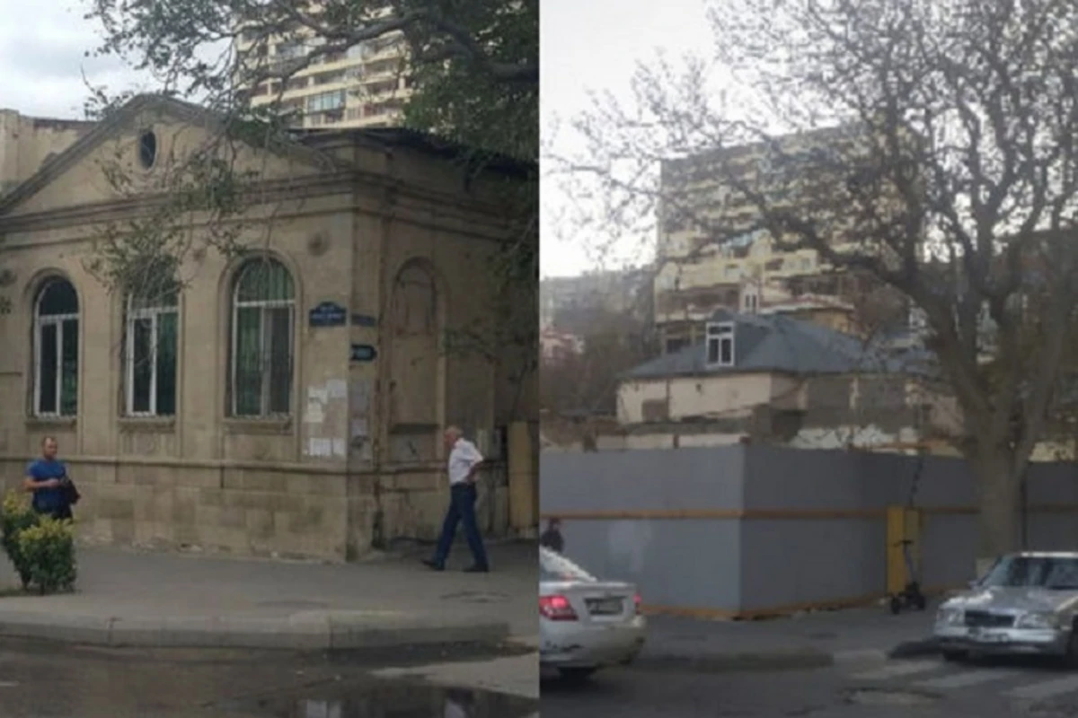 В Баку снесли историческое здание?