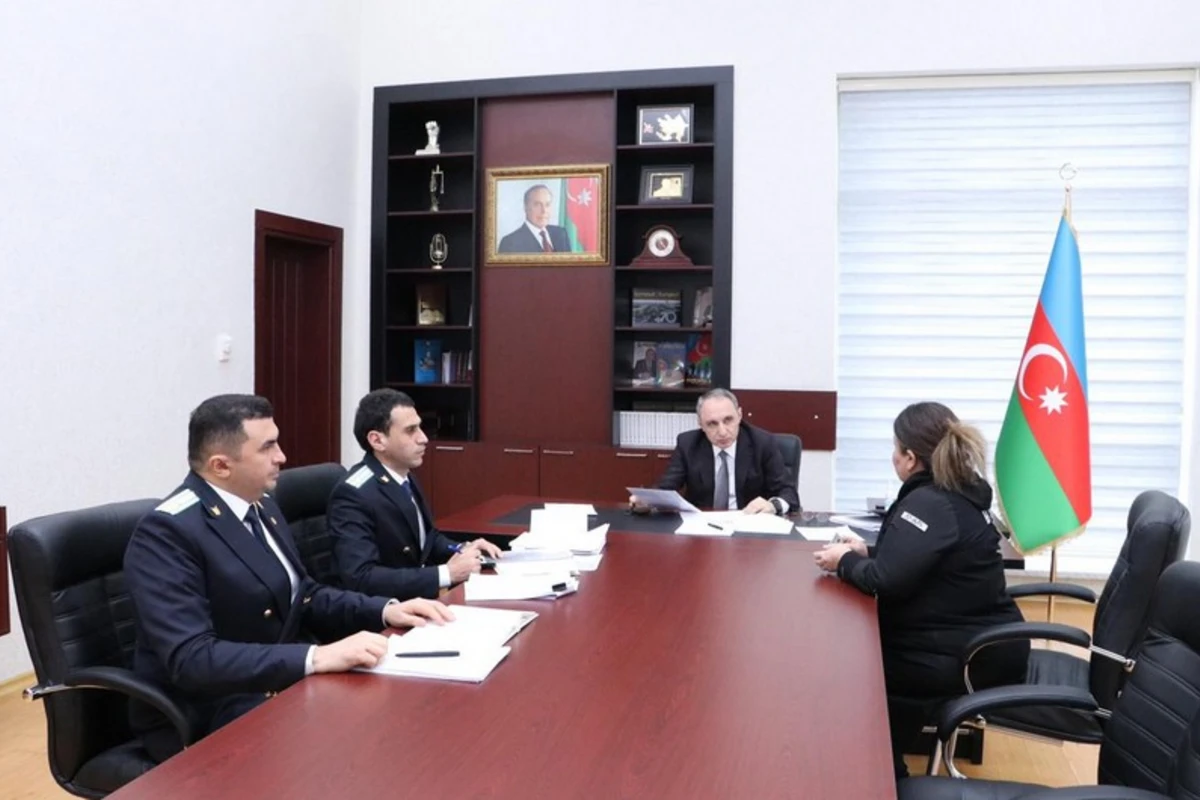 Baş prokuror Sumqayıtda vətəndaşları qəbul edib - FOTO