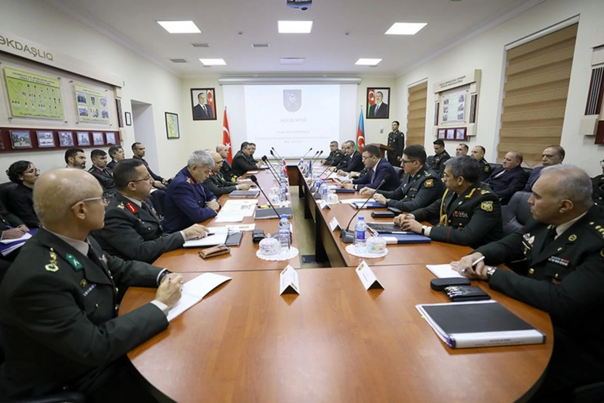 В Баку проходит 15-е заседание азербайджано-турецкого военного диалога - ФОТО