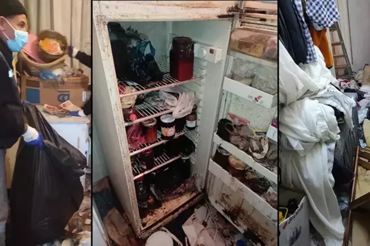 Türkiyədə evdən 45 ton zibil çıxdı - FOTO Türkiyədə evdən 45 ton zibil çıxdı - FOTO
