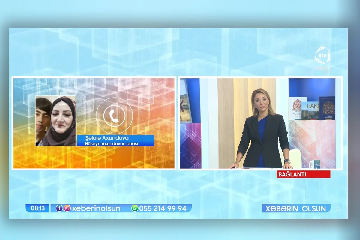 Əsir Hüseyn Axundovun anasının sözləri aparıcını gözyaşına boğdu: “Halallıq istəyirdi” - VİDEO