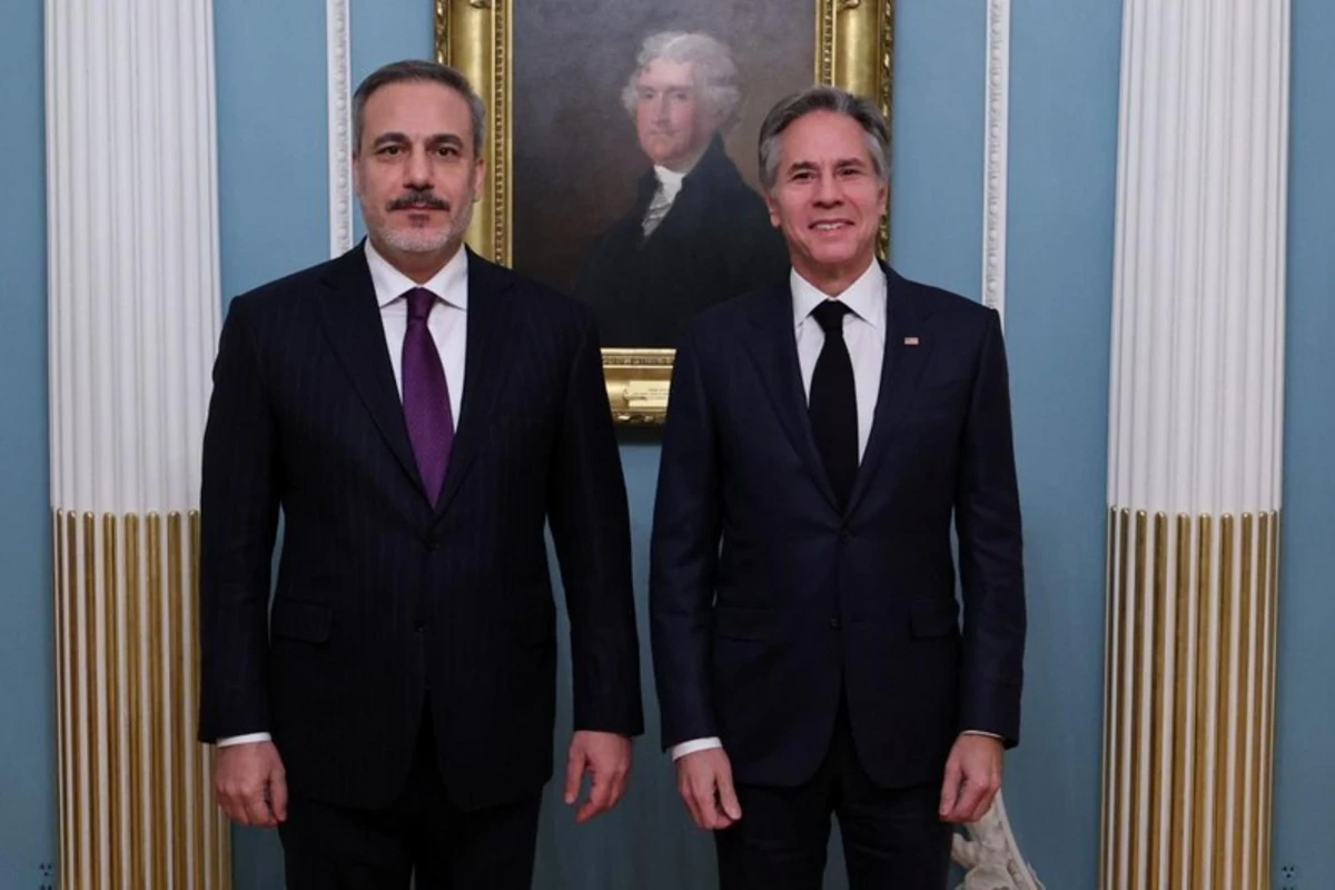 Hakan Fidan Blinken ilə Qəzzaya yardımı müzakirə edib