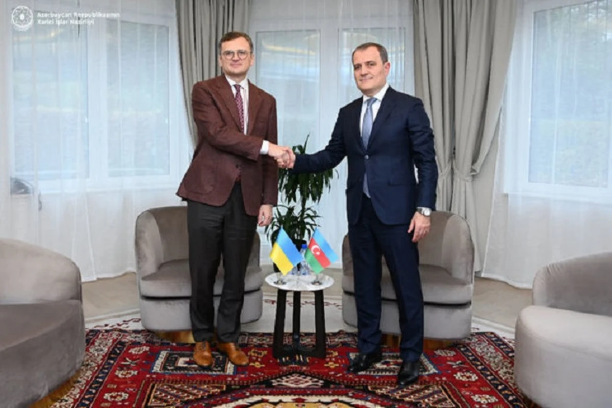 Джейхун Байрамов встретился с украинским коллегой - ФОТО