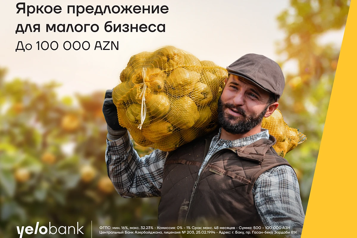 Выгодное предложение от Yelo Bank для вашего микробизнеса